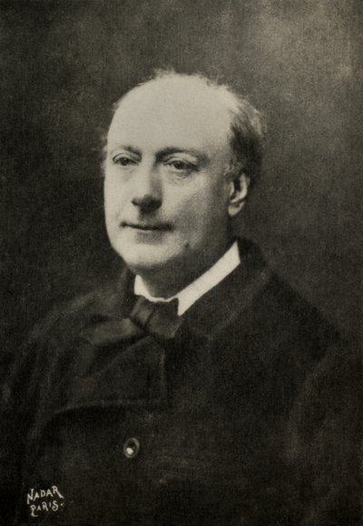 Retrato de Theodore De Banville (foto) de Paul Nadar