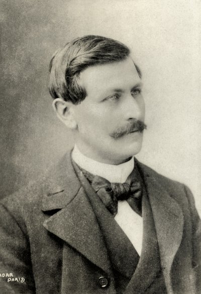 Retrato de Victor Margueritte (foto) de Paul Nadar