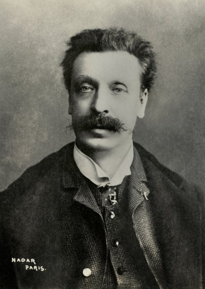 Retrato de Victorin de Joncieres (foto) de Paul Nadar