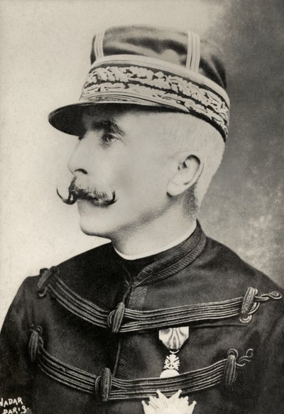 Retrato do general francês Auguste De Galliffet (foto) de Paul Nadar