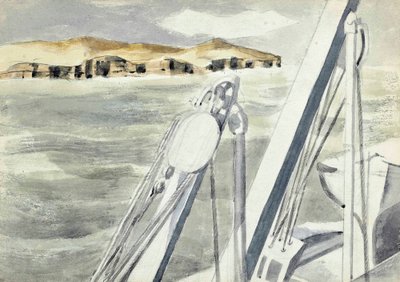 Costa perto de Gibraltar de Paul Nash