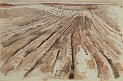 terra, céu de Paul Nash