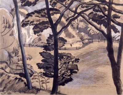 Borda do bosque de Paul Nash