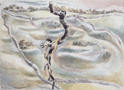 Objeto no Scarbank de Paul Nash