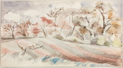 Paisagem de primavera de Paul Nash