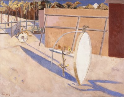O Arqueiro, c.1930-42 (óleo sobre tela) de Paul Nash