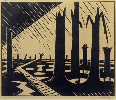 Vazio de guerra de Paul Nash