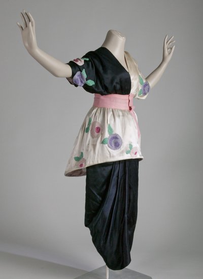 Vestido de noite sorbet de Paul Poiret