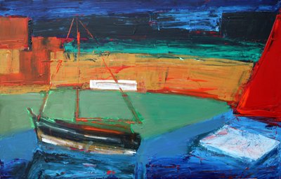 Barcos abstratos de Paul Powis