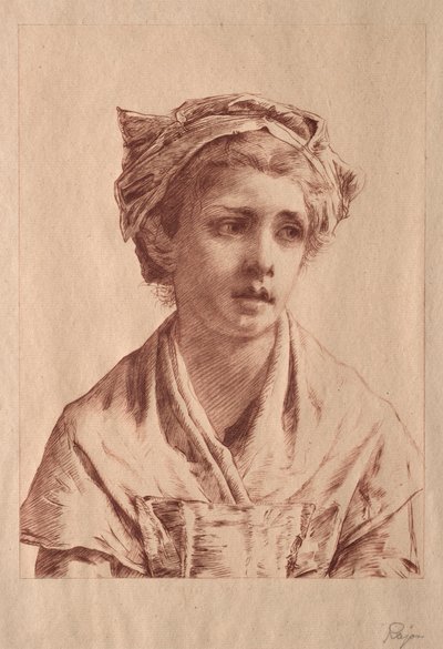 Jovem garota de Paul Rajon