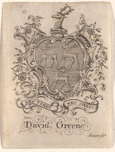 Exemplar de David Greene de Paul Revere