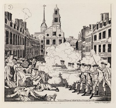 O massacre sangrento de Paul Revere