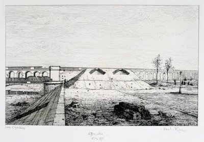 Grenelle, cerco de Paris, 1870-1871 de Paul Roux