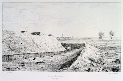 Haute Brugeres, Cerco a Paris, 1870-1871 de Paul Roux