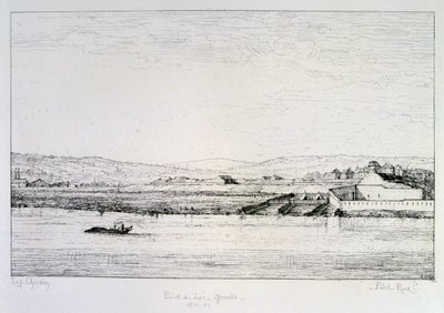 Point du Jour - Grenelle, cerco de Paris, 1870-1871 de Paul Roux