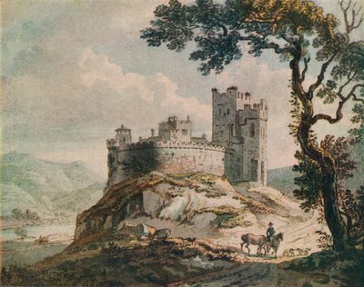 Um castelo velho, c1764 de Paul Sandby