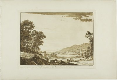 Bangor no Condado de Caernarvon de Paul Sandby
