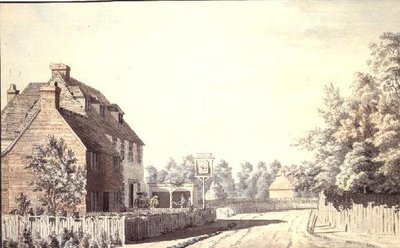 Números Fora de um Pub da Aldeia de Paul Sandby