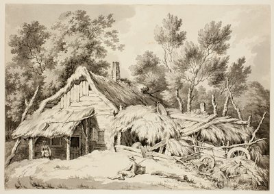 Casa de campo de palha de Paul Sandby