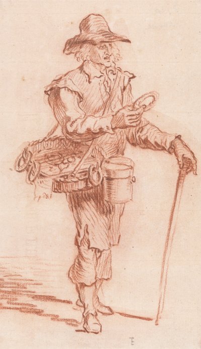 O Pedlar Itinerante de Paul Sandby
