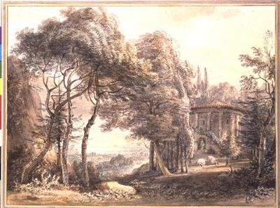 O Templo Redondo de Paul Sandby