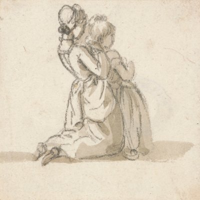 A casa de banho de Paul Sandby