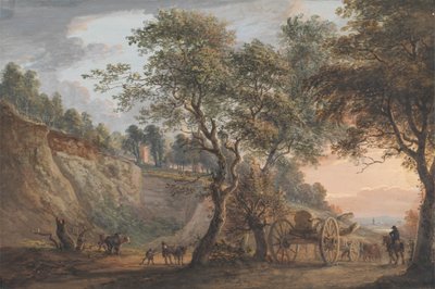 Vista em Charlton, Kent de Paul Sandby
