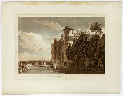 Windsor Terrace olhando para o leste de Paul Sandby