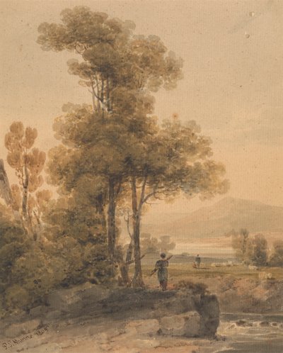 Números de Espaços Verdes, Água Cromach de Paul Sandby Munn