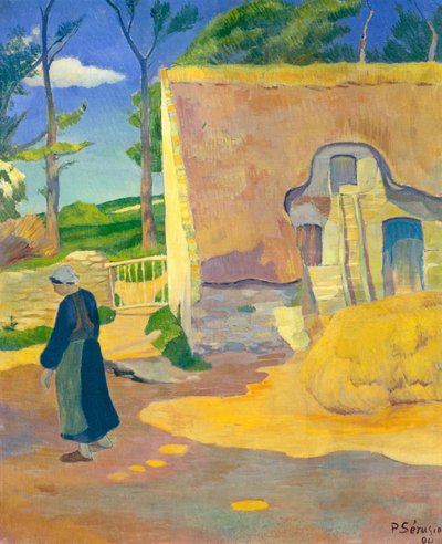 Casa de fazenda em Le Pouldu de Paul Sérusier