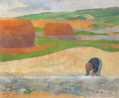 Colhedor de Algas Marinhas de Paul Sérusier