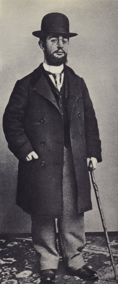 Henri de Toulouse-Lautrec, pintor francês pós-Impressionista de Paul Sescau