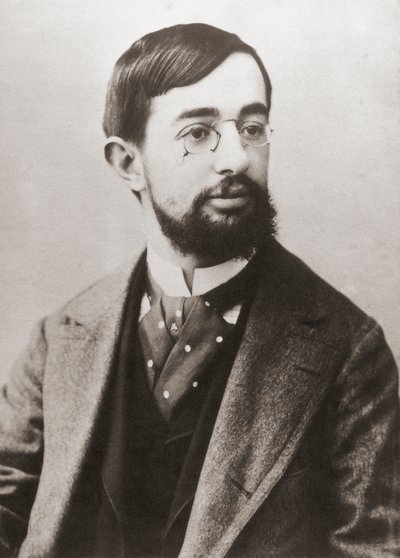 Henri de Toulouse Lautrec (fotografia a preto e branco) de Paul Sescau