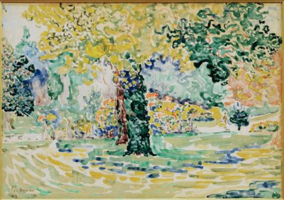 No Luxemburgo de Paul Signac