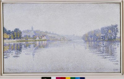 Riverside. O Sena tem Herblay de Paul Signac