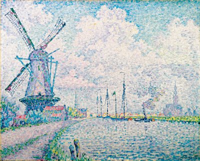 Canal em Overschie par Signac, Paul (1863-1935) de Paul Signac