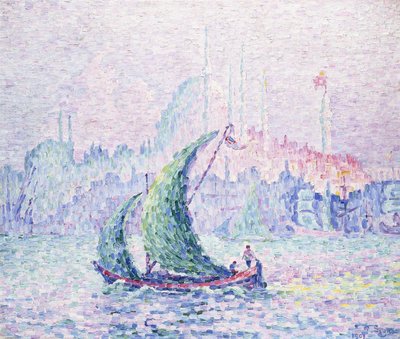 Cote d "Ou, The Suleimanie, Constantinopla, 1907 de Paul Signac