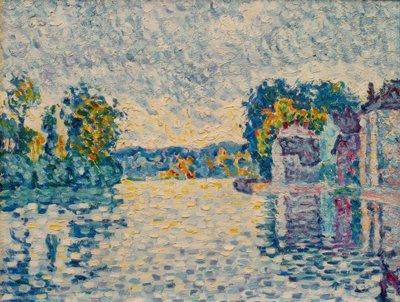 O Sena em Samois de Paul Signac