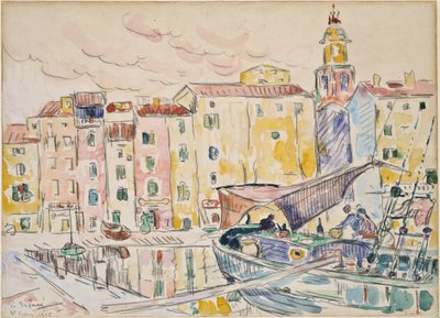 Do porto de Saint-Tropez de Paul Signac