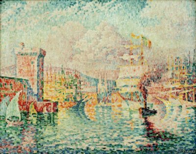 Porto de Marselha de Paul Signac