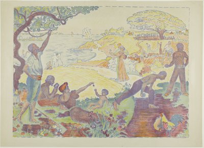 Em tempos de harmonia de Paul Signac