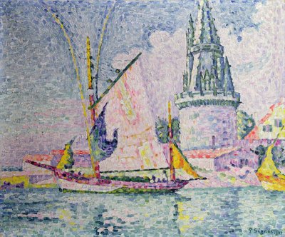 La Rochelle, a Torre do Quartermaster de Paul Signac