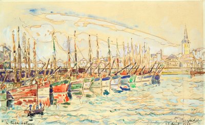 Les Sables d "Olonne, 1922 de Paul Signac