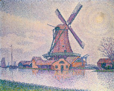 Moulin d&39;Edam, 1896 de Paul Signac
