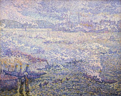 Rotterdam. Fumaça de Paul Signac