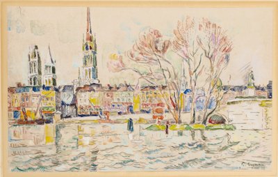 Rouen, 1924 de Paul Signac