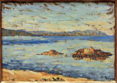 Saint-Tropez, calmo de Paul Signac