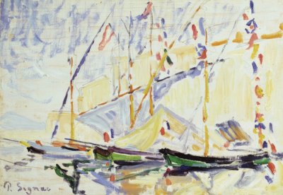 Saint Tropez. Artista: PAUL SIGNAC. Museu: GALERIA COURTAULD  LONDRES  G. BRETAÑA de Paul Signac