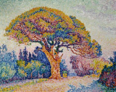 Signac, pinheiro de Bertaud de Paul Signac
