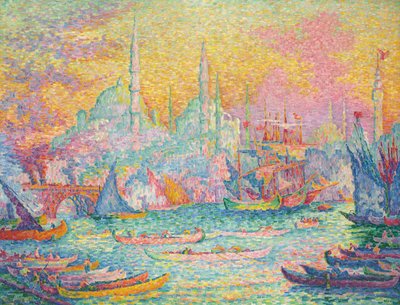 O Chifre de Ouro, Constantinopla, 1907. de Paul Signac